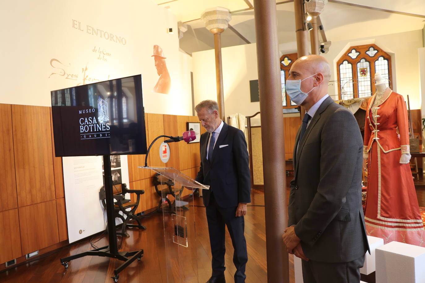 La exposición permanente incorpora nuevas salas sobre la simbología del arquitecto Gaudí.