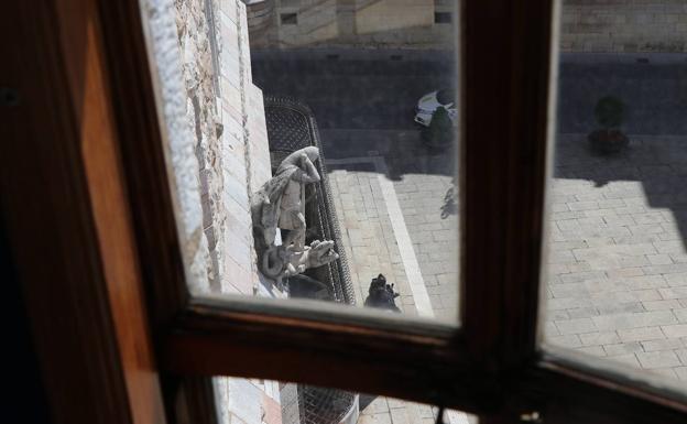 Galería. Vista desde un torreón de Casa Botines.