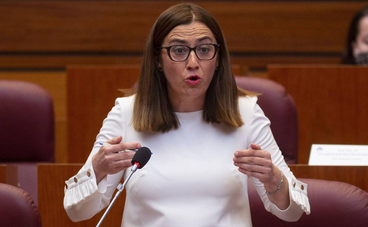 Virginia Barcones, vicesecretaria del PSOE de Castilla y León