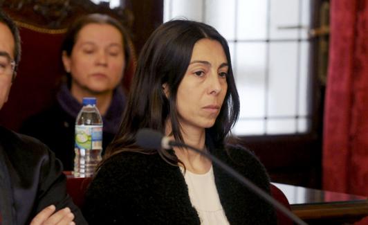 Raquel Gago, durante el juicio.