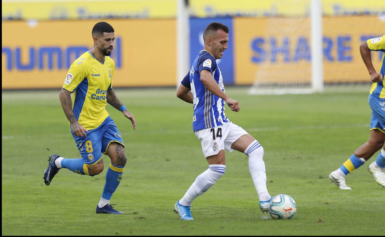 Partido de la Ponferradina en Las Palmas.