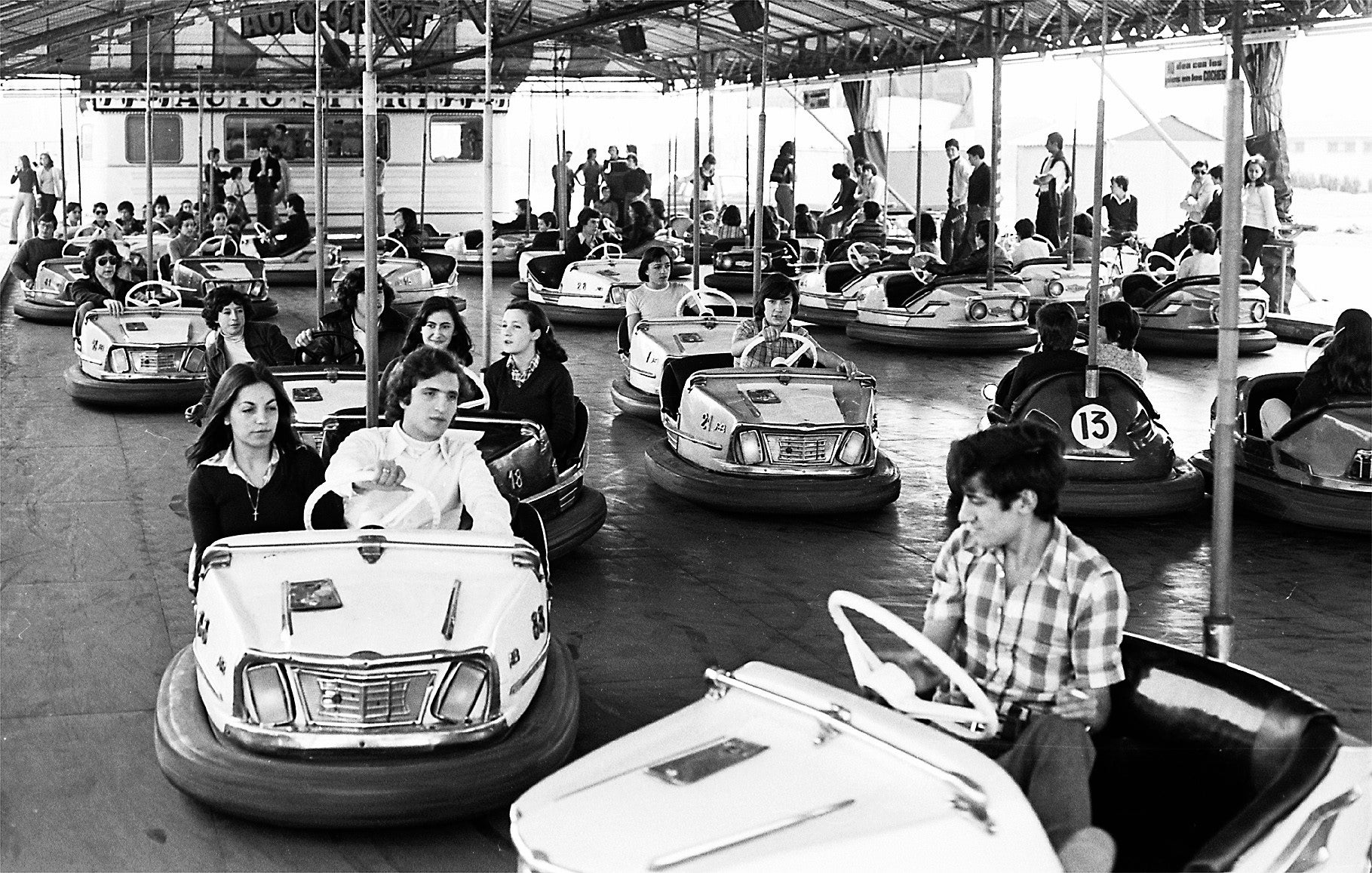 Fotos: Recuerdos y momentos de los coches de choque de Papalaguinda