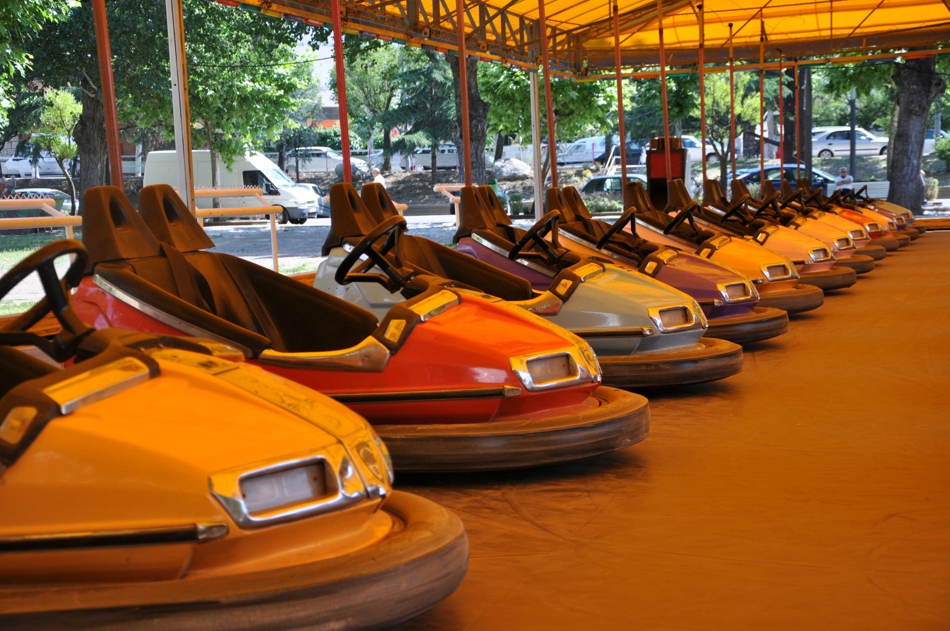 Fotos: Recuerdos y momentos de los coches de choque de Papalaguinda