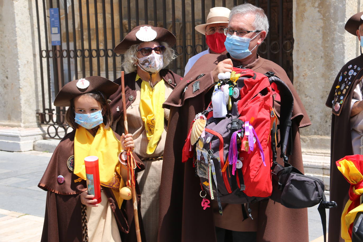 Fotos: La Luz del Camino llega a León