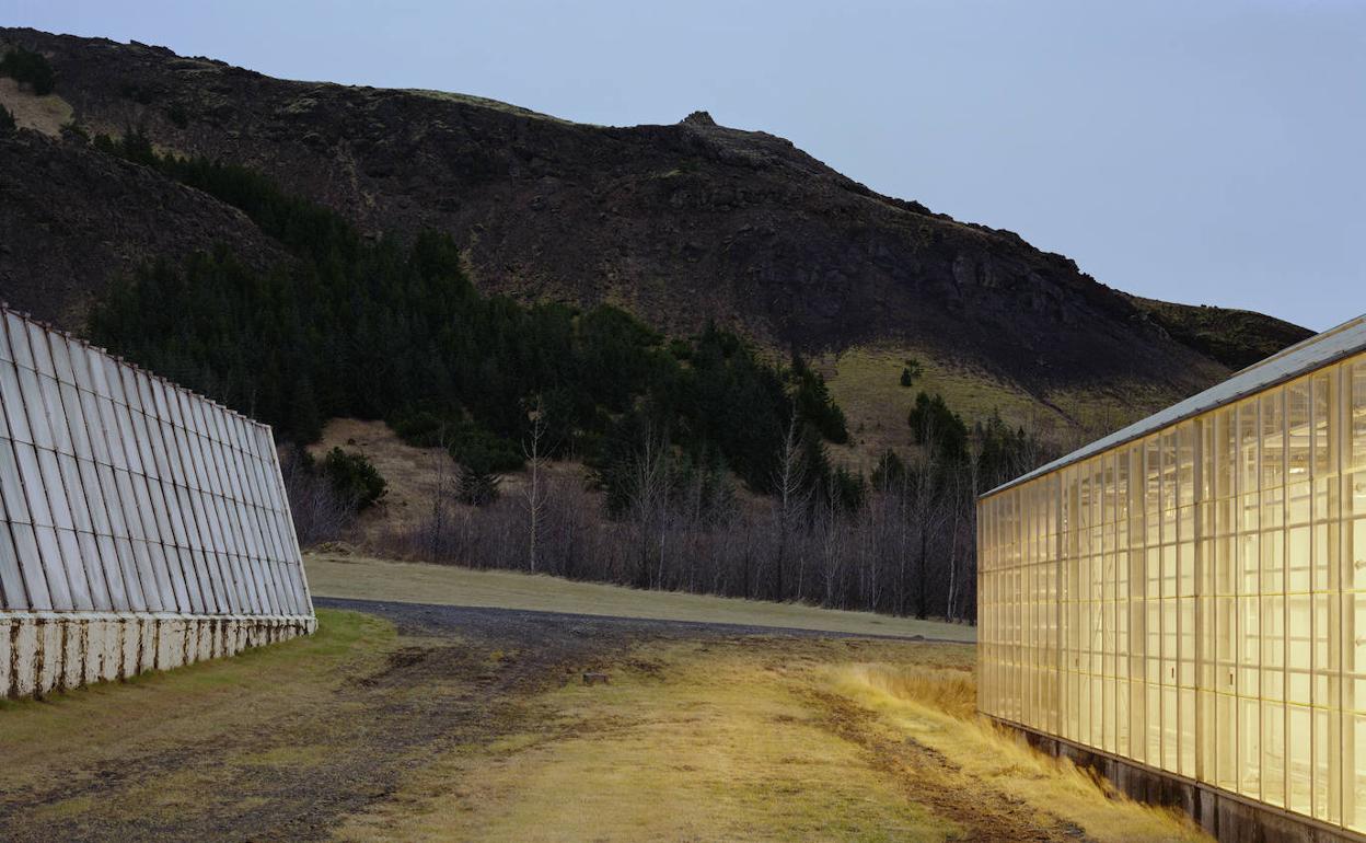 Una de las fotografías del la exposión de Juan Baraja.