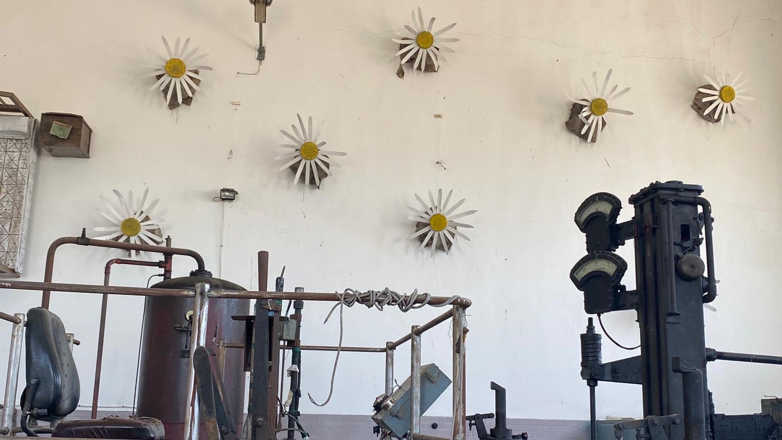 Fotos: La Diputación convierte el Pozo Julia de Fabero en un gran escenario para el arte contemporáneo