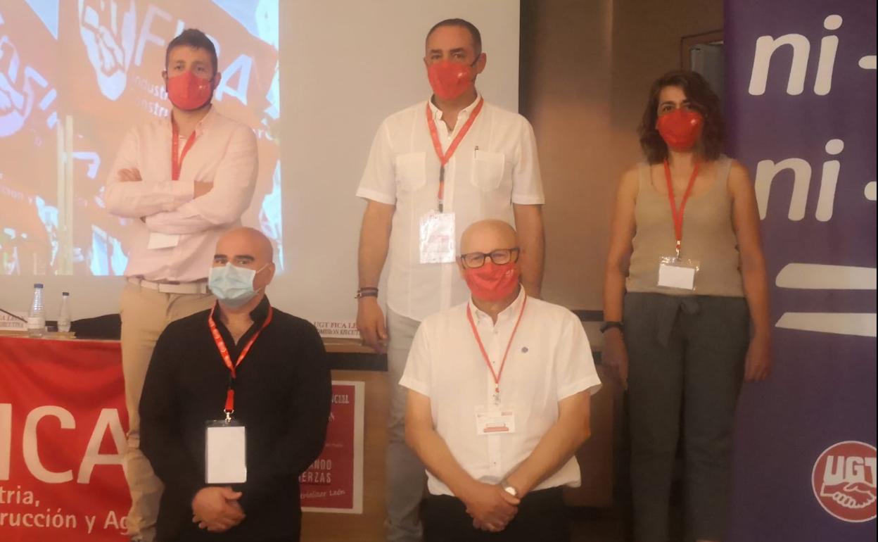 Nueva ejecutiva de UGT-FICA León. 