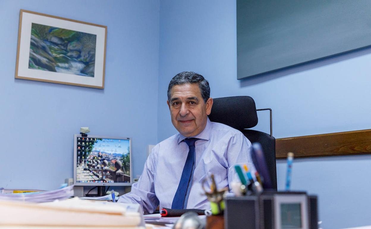 El presidente del Consejo de la Abogacía de Castilla y León (Cacyl), Julio Sanz Orejudo