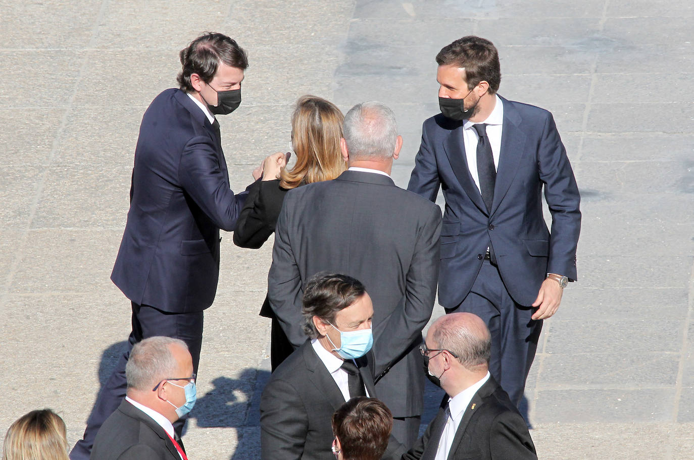 Homenaje de Estado a las víctimas de la Covid-19. Han tomado la palabra Felipe VI, una sanitaria y el hermano del periodista José María Calleja, fallecido por el coronavirus. 