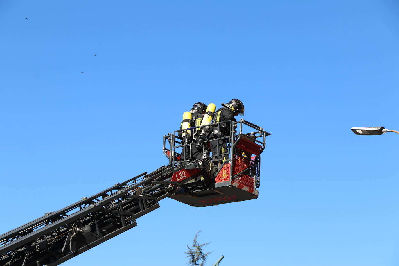 Un problema con la combustión de la caldera causa la alerta entre los vecinos