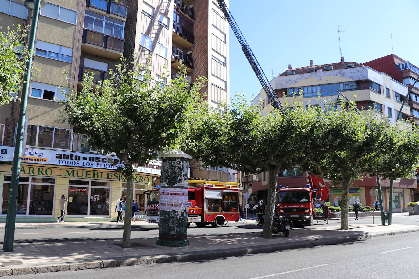 Un problema con la combustión de la caldera causa la alerta entre los vecinos