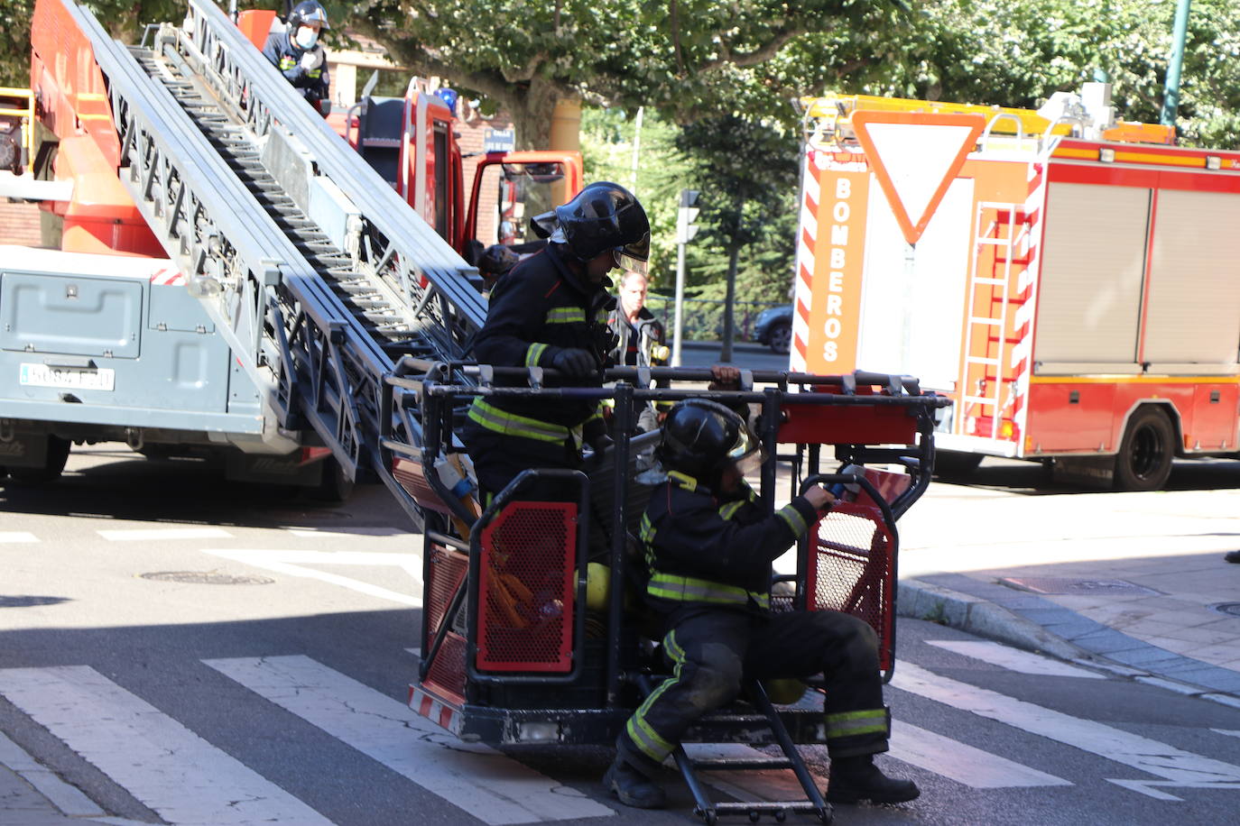 Un problema con la combustión de la caldera causa la alerta entre los vecinos