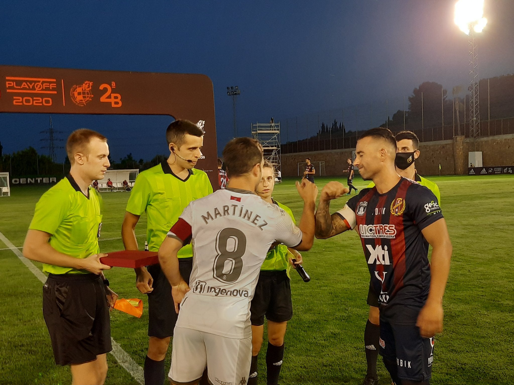 El Marbella Fútbol Center acogió el partido de la primera eliminatoria del playoff exprés