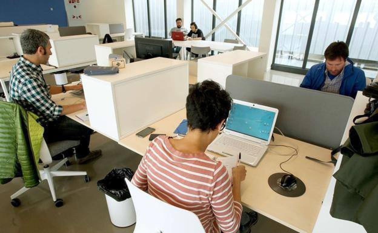 Imagen de un grupo de trabajadores.