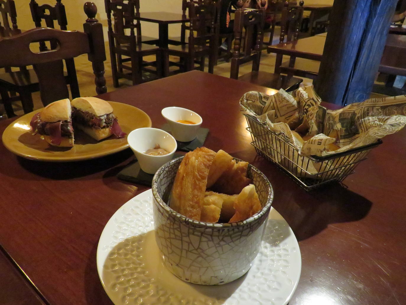 El restaurante compagina la comida tradicional y las recetas innovadoras. 