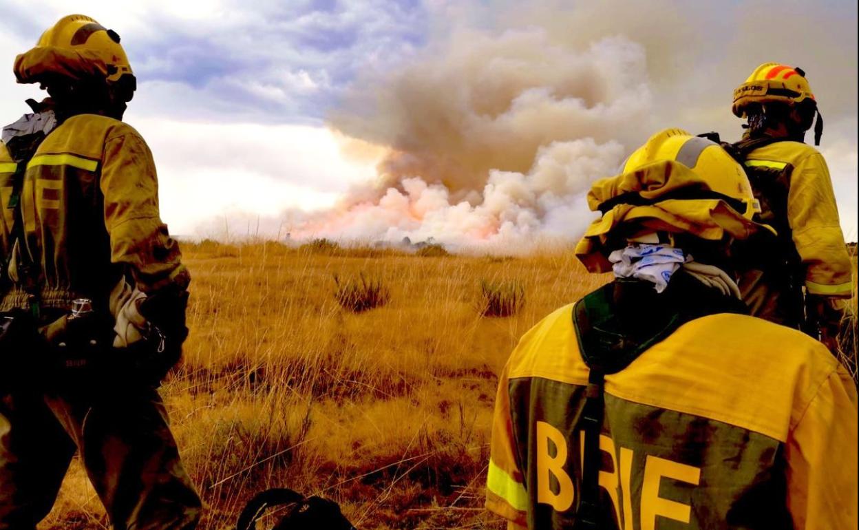 Los rayos han sido los responsables en las últimas horas de numerosos incendios.