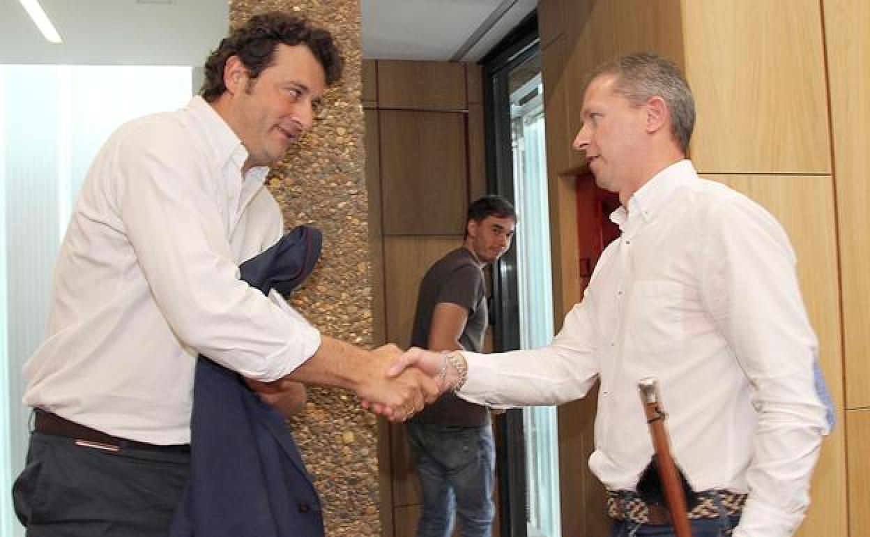 Manuel García y Jorge Pérez en una imagen de archivo. 