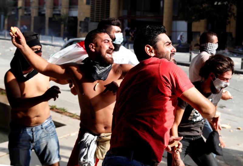 Fotos: Jornada de protestas contra el Gobierno en Beirut