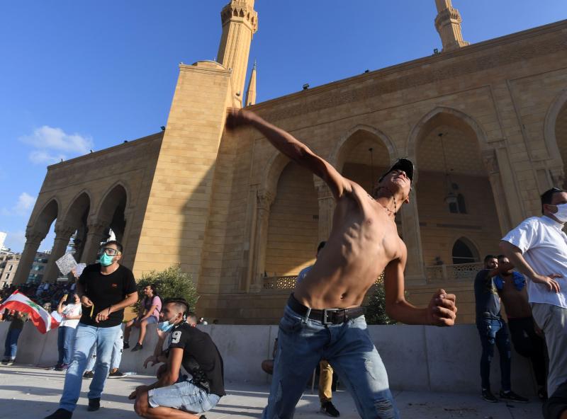 Fotos: Jornada de protestas contra el Gobierno en Beirut