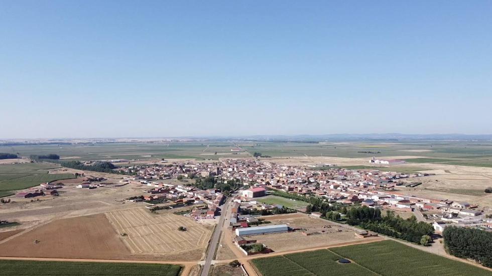 Vista aérea de Laguna de Negrillos.