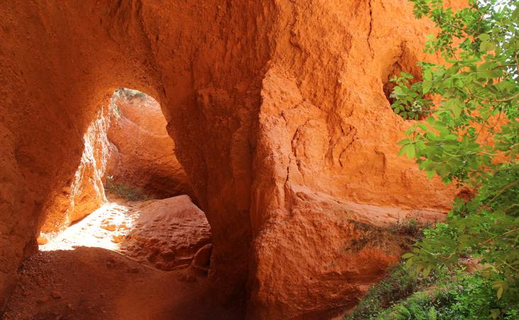 Galería. Las Médulas fueron declaradas por la Unesco Patrimonio de la Humanidad.