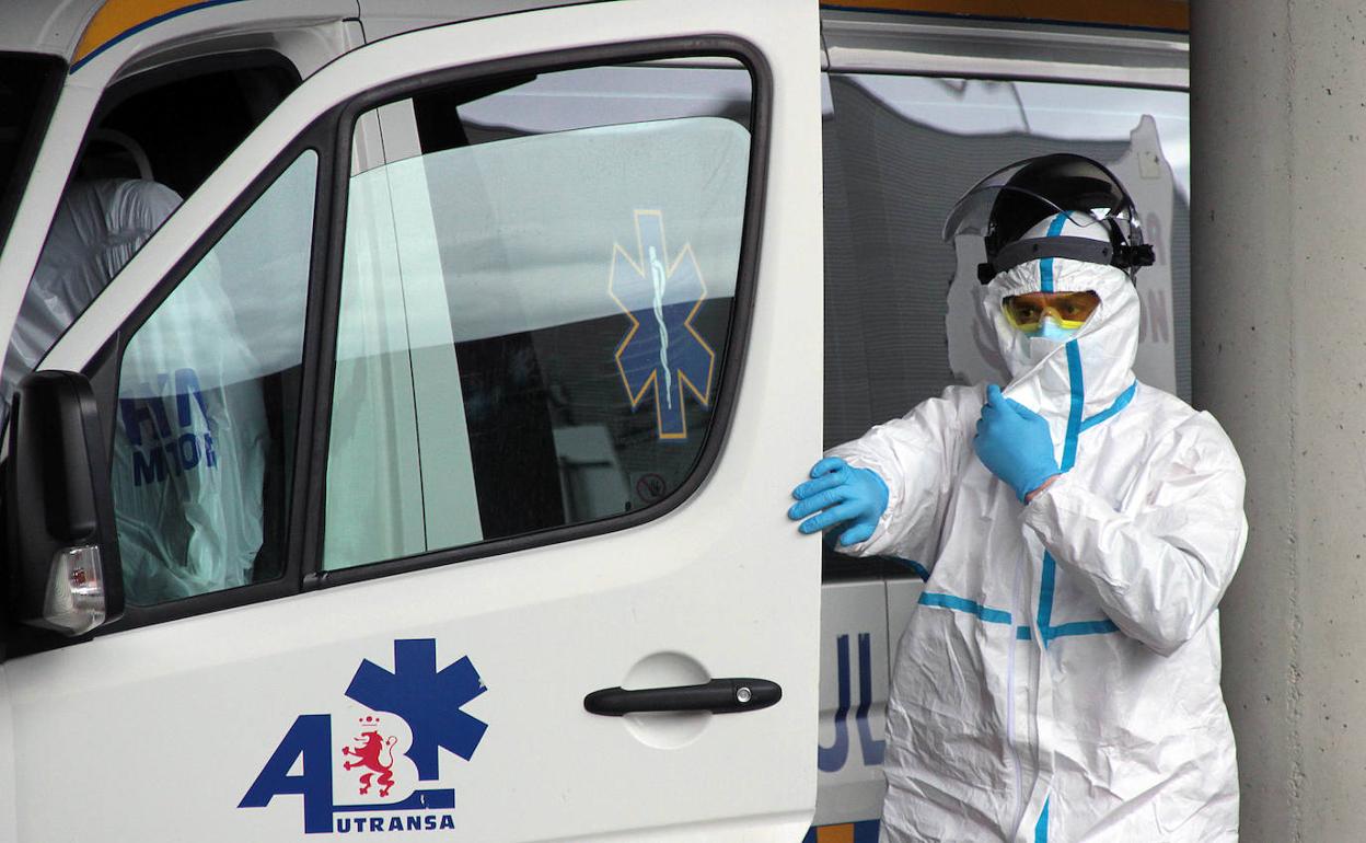 Actividad en el Servicio de Urgencias del Hospital de León.