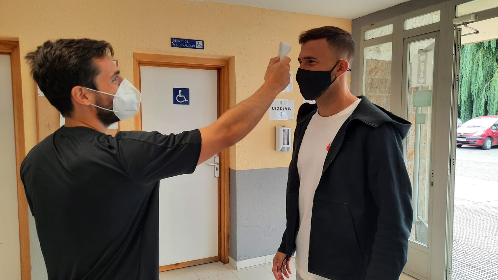 La plantilla de la Cultu se somete a las pruebas médicas. 