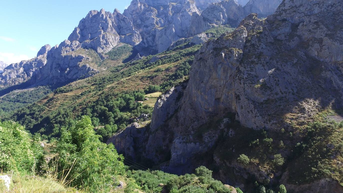 Ruta del Cares en Picos de Europa. 