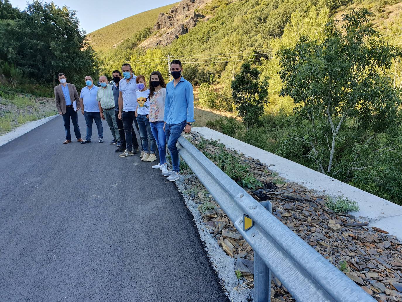 Fotos: Obras de emergencias en carreteras de la Diputación