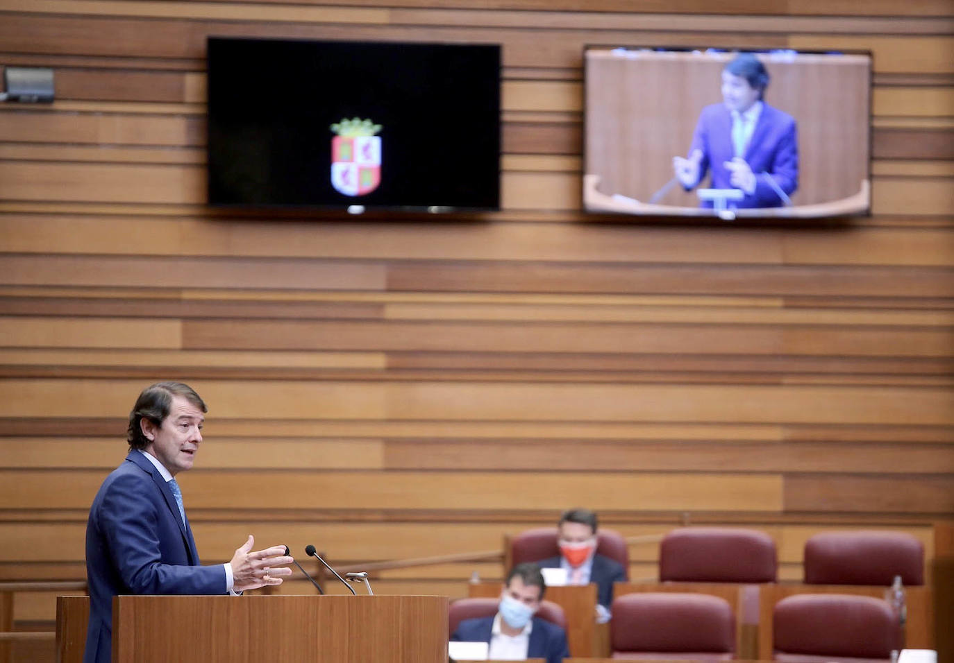 Pleno de las Cortes de Castilla y León. 