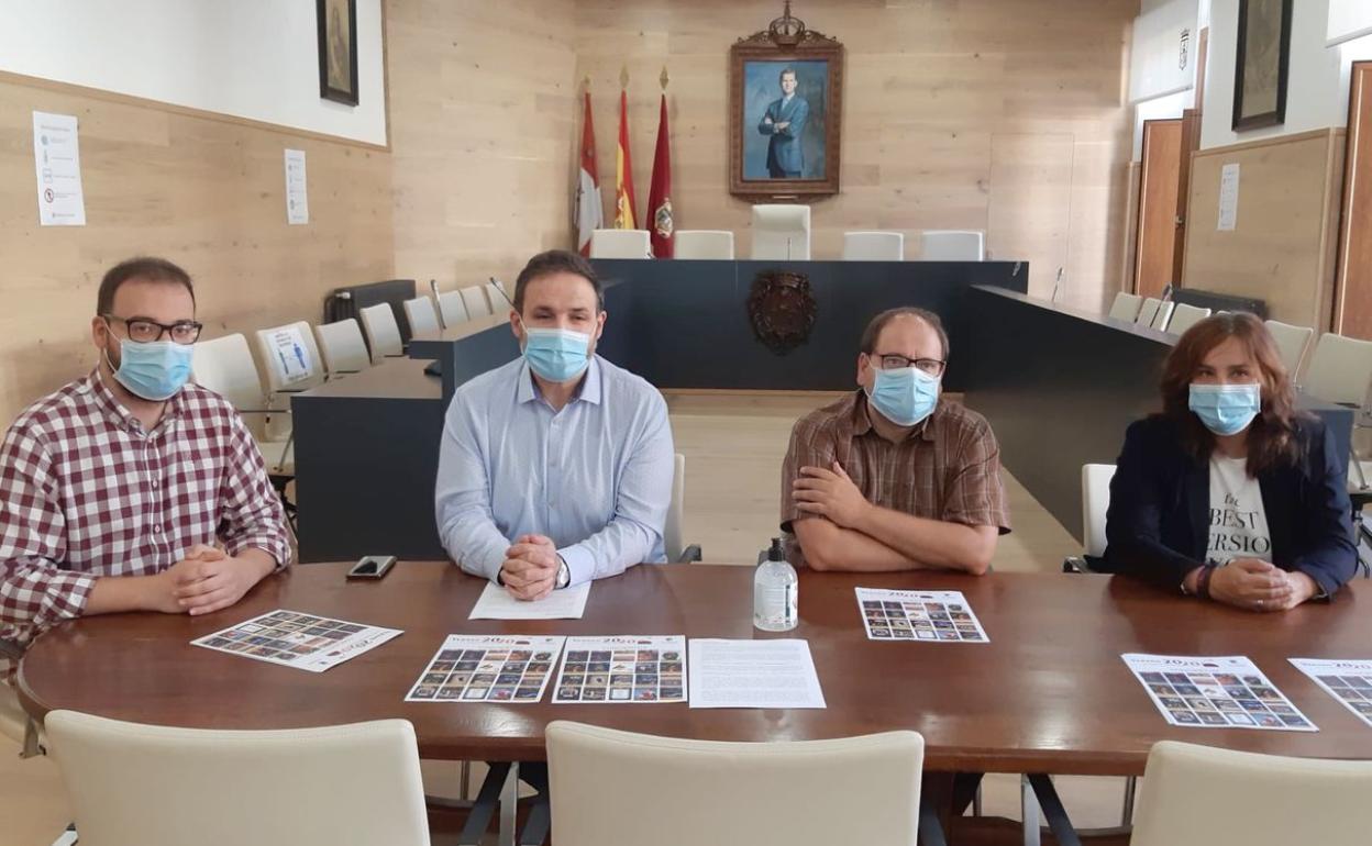 Un instante de la rueda de prensa en la que se ha ofrecido el balance de la campaña.