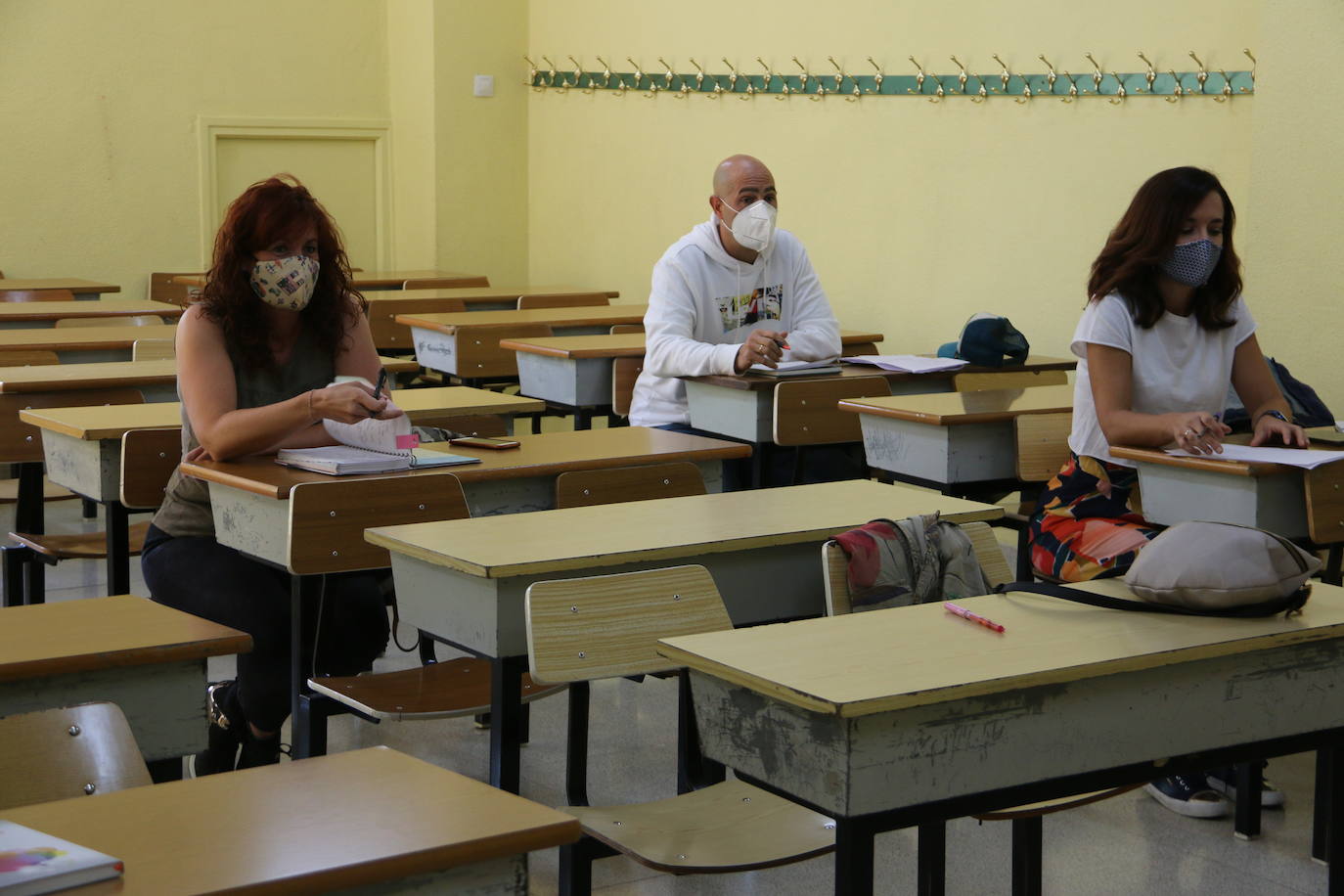 El centro educativo se prepara para que los más pequeños regresen al aula entre medidas de seguridad.