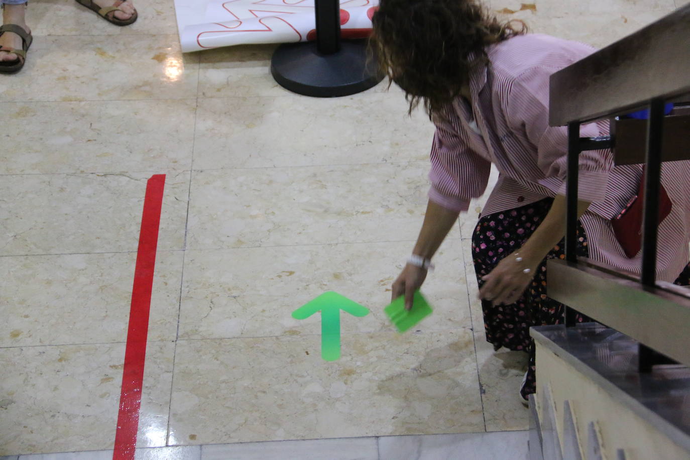 El centro educativo se prepara para que los más pequeños regresen al aula entre medidas de seguridad.