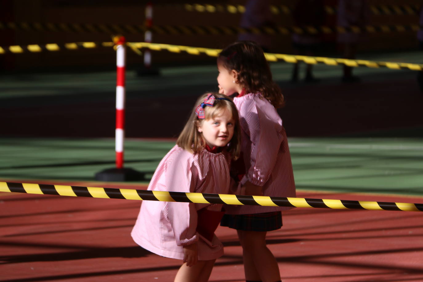 Los pequeños de Infantil y Primaria han regresado a las clases en el curso más atípico.