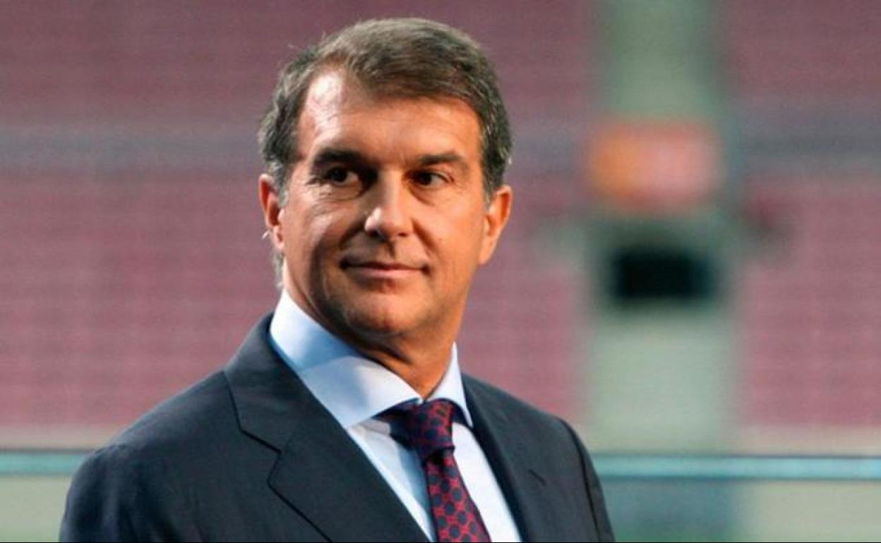 Joan Laporta, expresidente del Barça. 