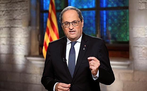 El presidente de la Generalitat, Quim Torra.
