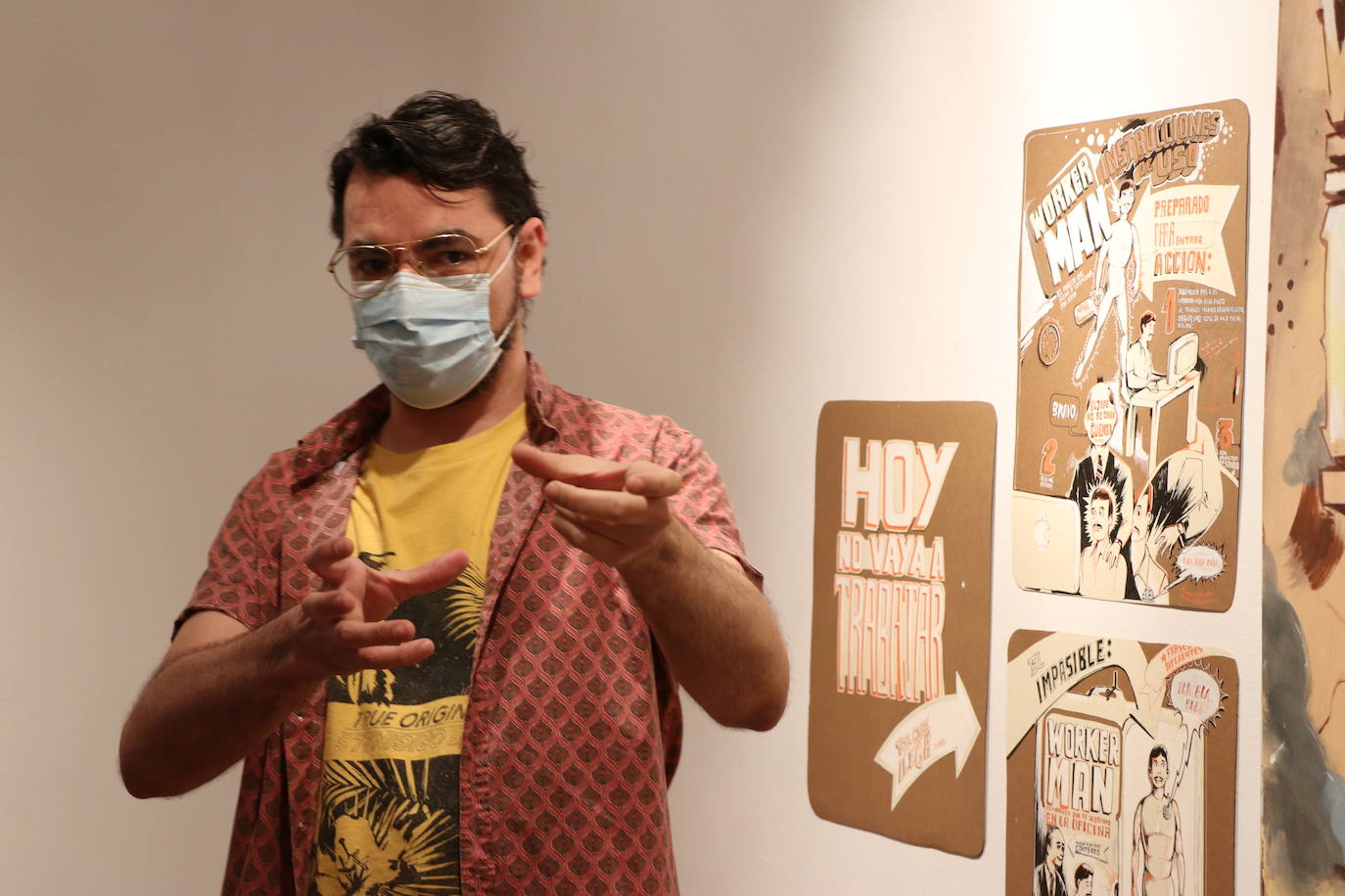 Jonathan Notario presenta su «mundo interior». 