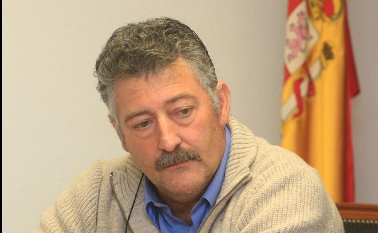 El alcalde de Páramo del Sil, Ángel Calvo.