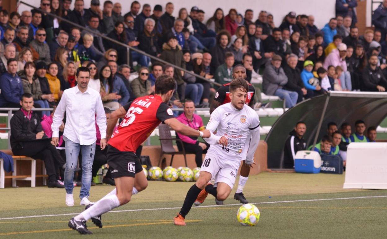 Pipo, en un partido con su anterior equipo.