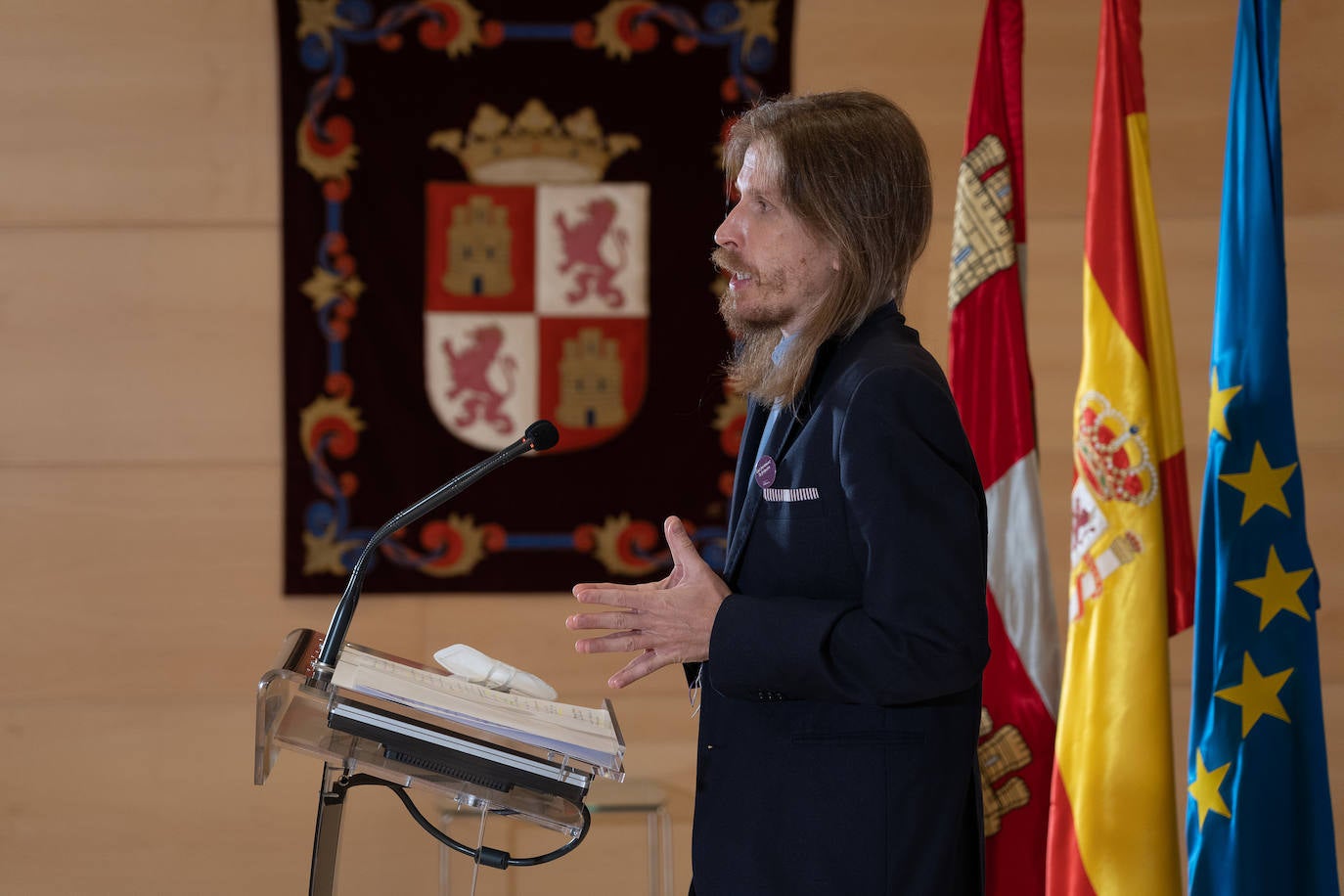 Fotos: Rueda de prensa de Pablo Fernández