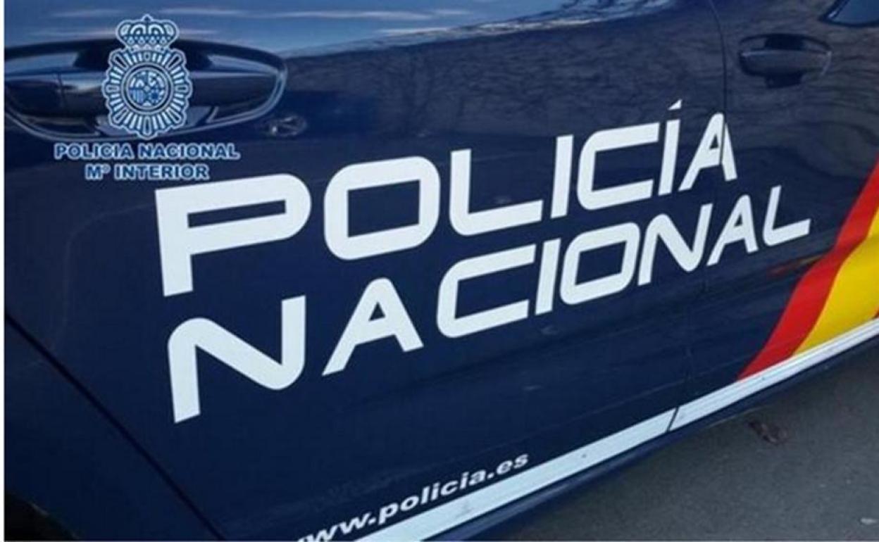 Coche patrulla de la Policía Nacional.