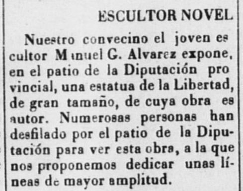 Recorte del periódico 'La Democracia' del 16 de abril de 1931. 