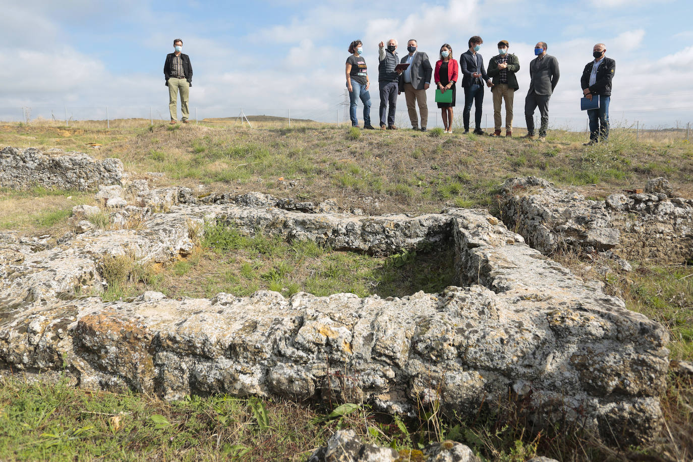 Fotos: Visita al yacimiento de Lancia