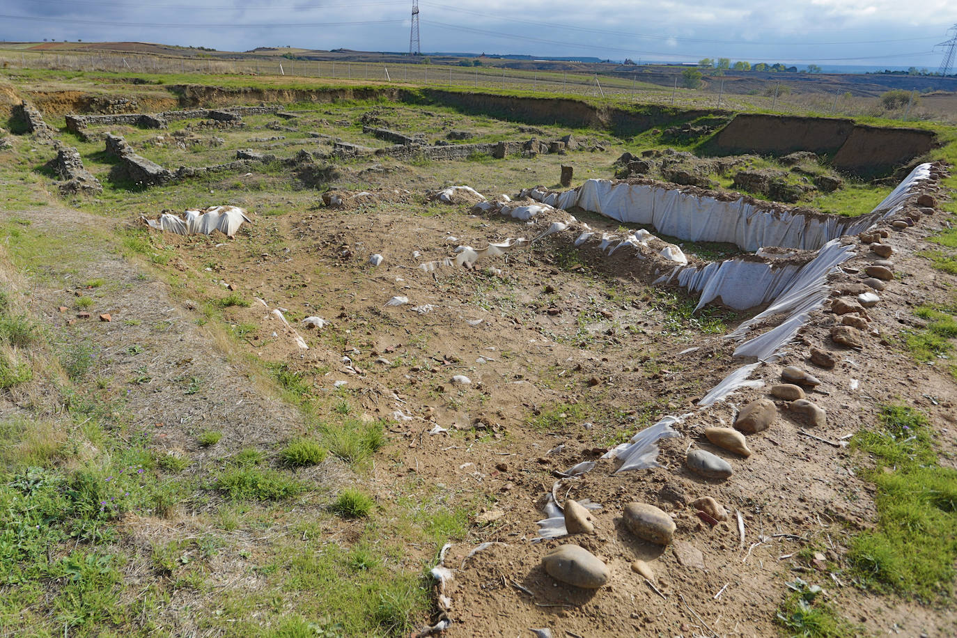 Fotos: Visita al yacimiento de Lancia