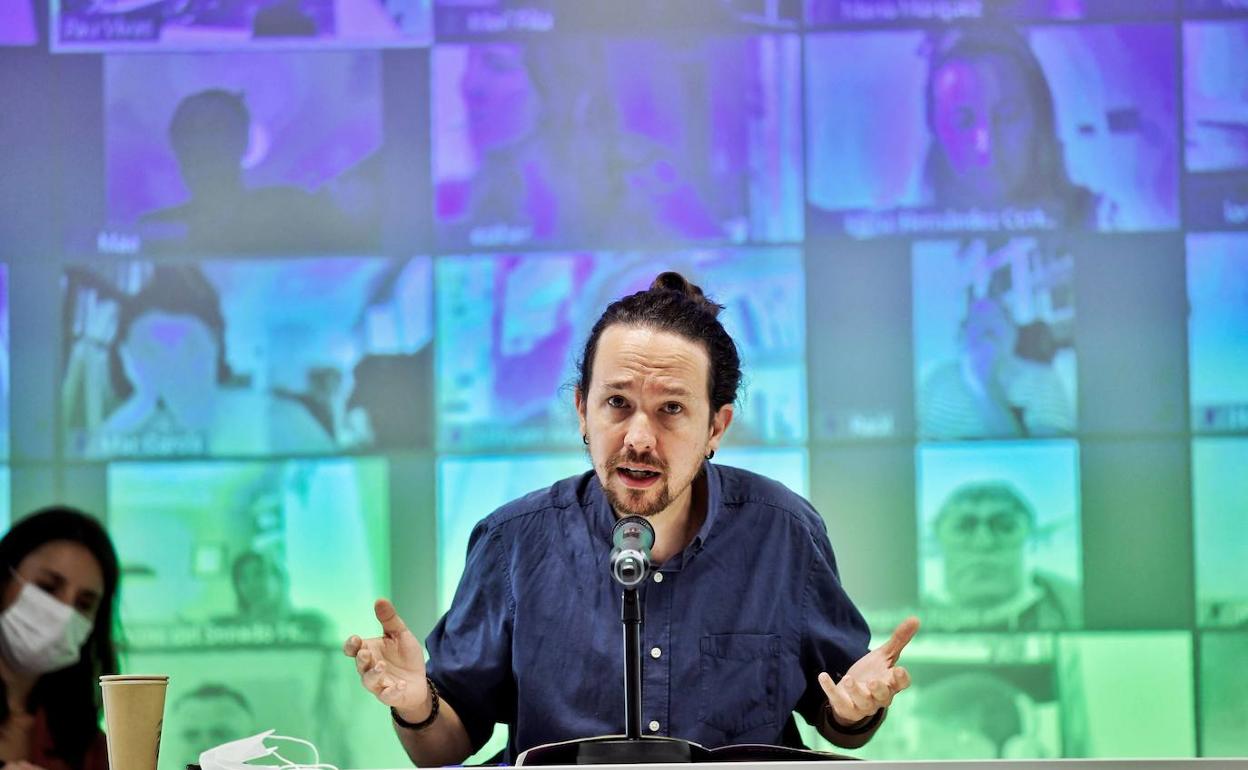 El vicepresidente segundo, Pablo Iglesias. 