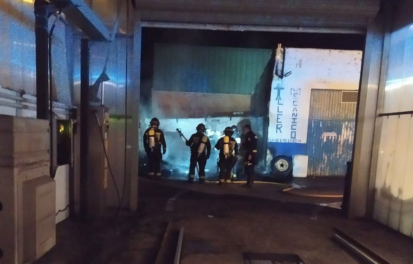 Identificado un hombre tras prender fuego de forma intencionada a la gasolinera de Boñar.