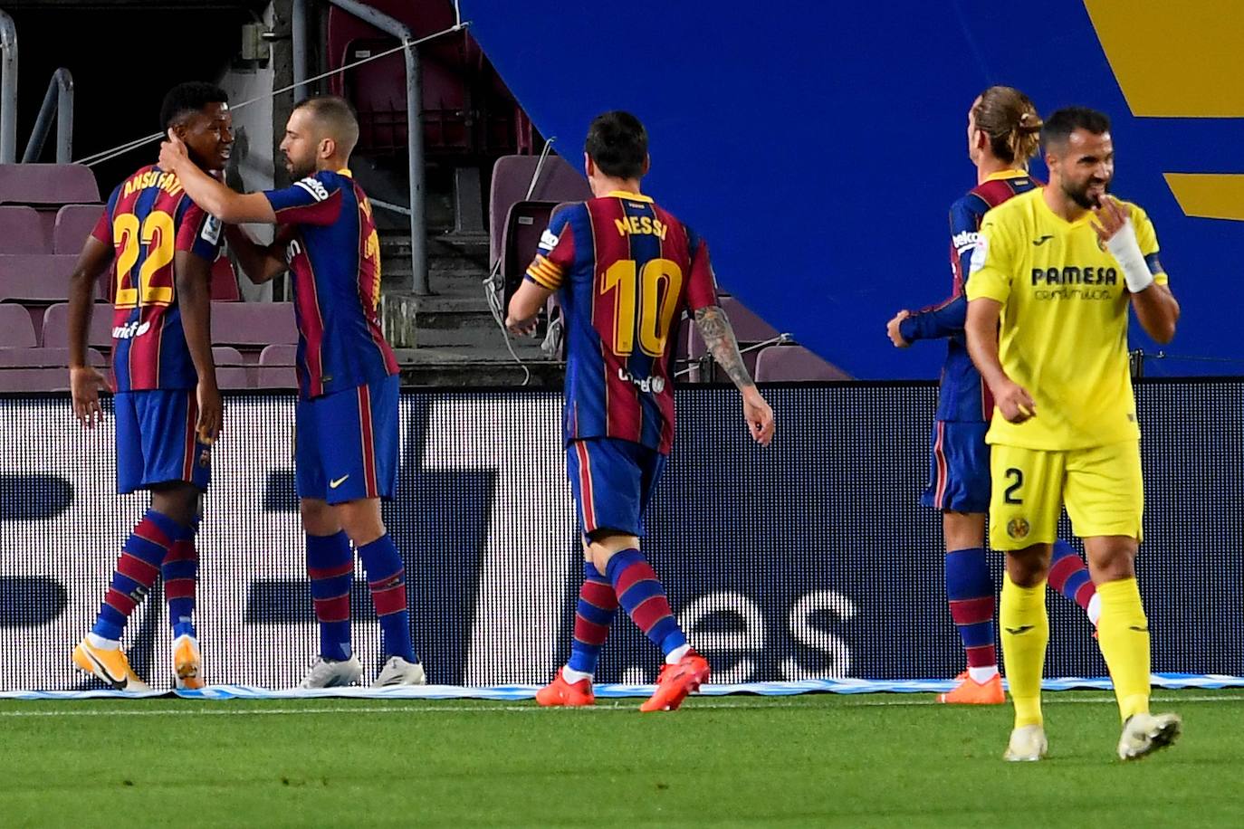 Fotos: Las mejores imágenes del Barcelona-Villarreal