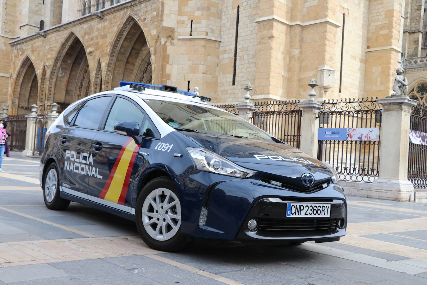 Los nuevos coches de la Policía Nacional. 