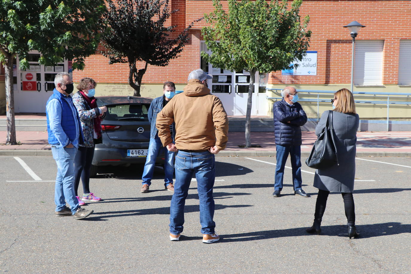 Fotos: Movilización para reivindicar una sanidad rural pública y de calidad en Mansilla de las Mulas