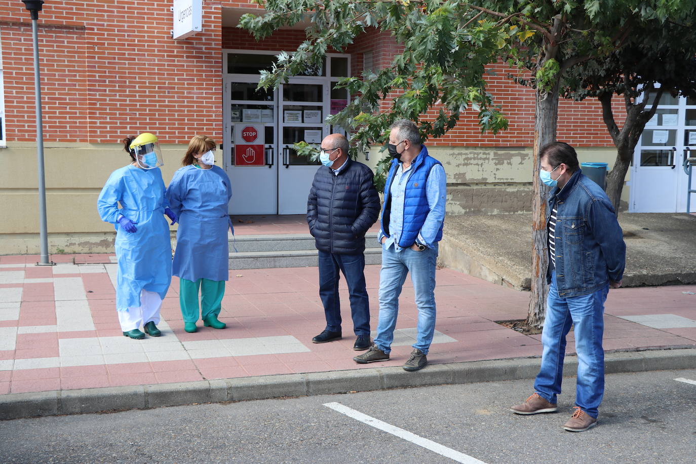 Fotos: Movilización para reivindicar una sanidad rural pública y de calidad en Mansilla de las Mulas